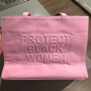 Pink Tote Bag